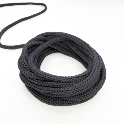 Шнур для одежды d-4.5мм, цвет Серый (на отрез)  в Электростали