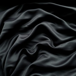 Светозатемняющая ткань для штор &quot;Блэкаут&quot; 95% (Blackout), цвет Черный (на отрез)  в Электростали
