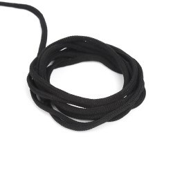 Шнур для одежды 4,5 мм,  Чёрный   в Электростали