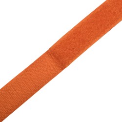 Контактная лента 25мм  Оранжевый (велькро-липучка, на отрез)  в Электростали