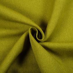 Ткань Рогожка (мебельная), цвет Зелёный (на отрез)  в Электростали