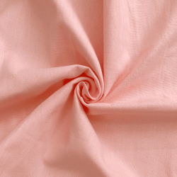 Ткань Перкаль, цвет Персиковый (на отрез)  в Электростали